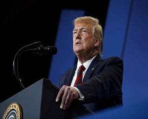 Trump defends Supreme Court justice over fresh misconduct claim