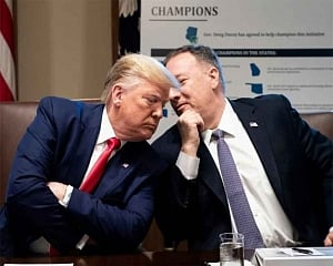 Trump gives blessing for Pompeo exit