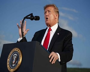 Trump says Iran provocations will be met with 'great force'
