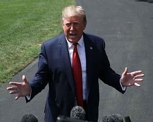 Trump says US 'not involved' in apparent Iranian rocket launch failure