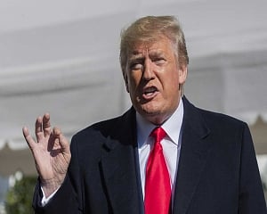Trump says whistleblower must testify