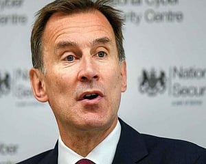 UK support for Hong Kong 'freedoms is unwavering': FM Hunt