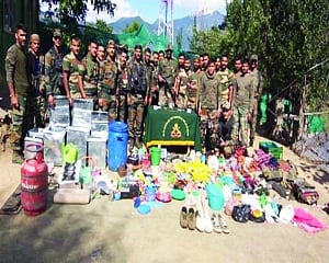 Ultras’ safe haven, huge reserves busted in J&K