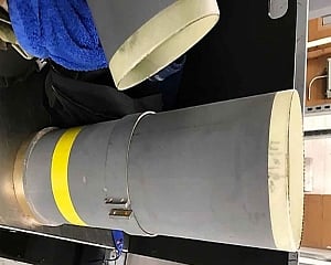 US airport security finds 'souvenir' missile launcher in checked bag