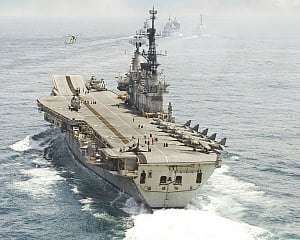 Veterans slam govt move to scrap decommissioned aircraft carrier Viraat