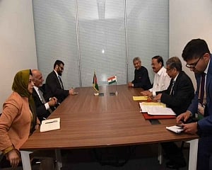 Vice President Naidu meets Afghan Prez Ghani
