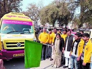 Vigil on wheels