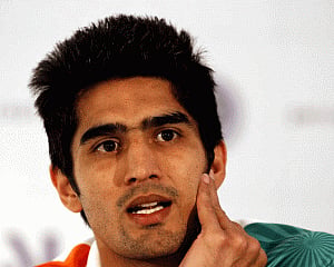 Vijender injured in training, US pro debut delayed