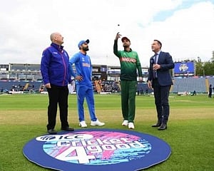 Warm-Up: Bangladesh win toss, put India in to bat