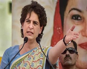 What craziness has taken over UP govt: Priyanka on decision to remove home guards
