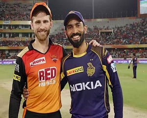 Williamson wins toss, asks Kolkata Knight Riders to bat