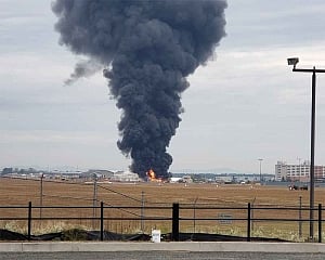 World War II-era bomber crashes; at least 7 reported dead