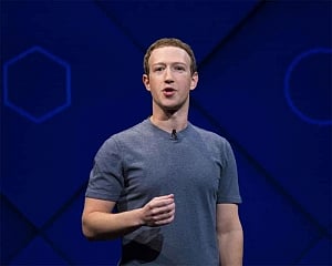 Zuckerberg ahead of Cook, behind Pichai in top CEOs index