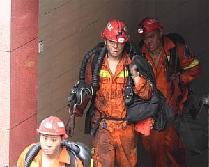 18 miners killed due to excessive carbon monoxide level at a coal mine in China