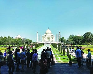 A day’s tale at the Taj