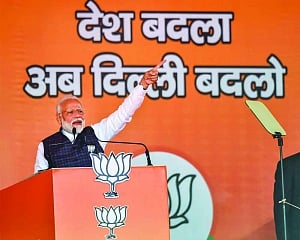 AAP’s lame excuses hurt Delhi: PM