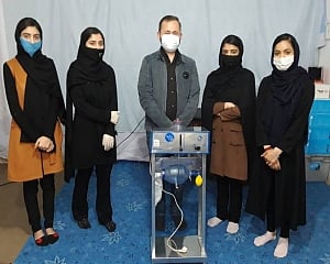 Afghan girls try building ventilator from used car parts
