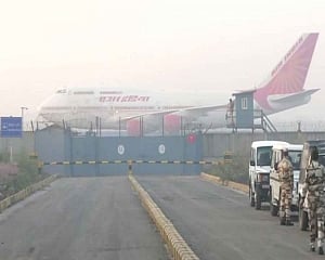 AI's 2nd flight lands in Delhi with 323 Indians, 7 Maldivians from coronavirus-hit Wuhan