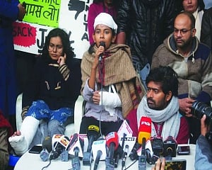 Aishe blames ABVP, ‘sanghi Professors’