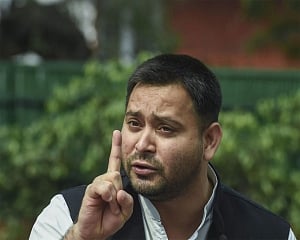 Amit Shah's Bihar rally amid 'crisis of the century' nothing but 'political vulturism': Tejashwi