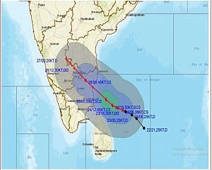 Andhra braces for Nivar, dispatches SDRF, NDRF teams to Nellore