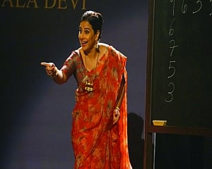 Balan shines in different algebra of life