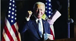 Biden pledges to work towards uniting America