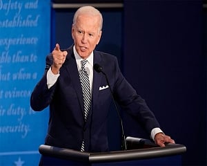 Biden says he's on track to 'win this election'
