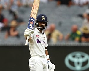 Captain Rahane's fine century puts India in driver's seat