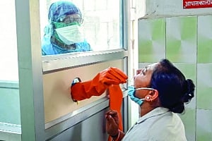 Covid kills 43 in a day, death toll  519; cases 15,536
