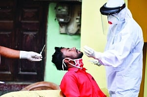 Covid test for all severe respiratory infection patients