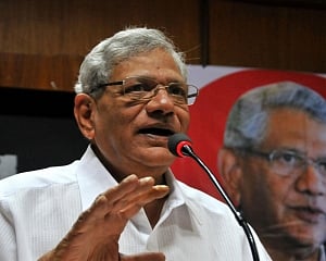 CPI(M) general secretary Yechury slams Modi for defending new farm laws