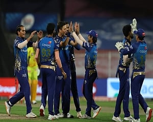 CSK score 114/9 against MI