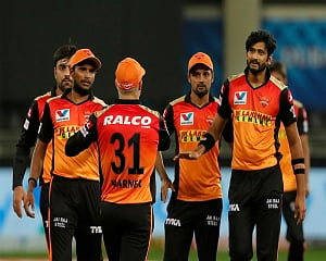CSK set Sunrisers Hyderabad 168-run target