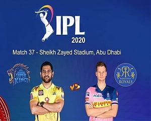 CSK win toss, elect to bat first against RR