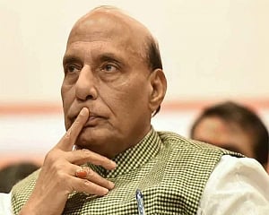 Defence Minister Rajnath Singh leaves Russia for Iran