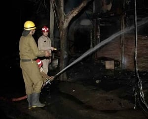 Delhi violence: Mob sets tyre market on fire, blaze brought under control