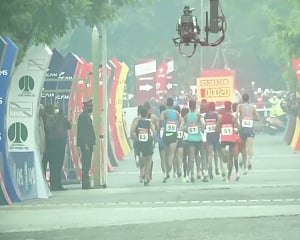 Ethiopian Walelegn dethrones Belihu to win Airtel Delhi Half Marathon in course record time