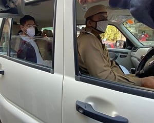 Four AAP MLAs detained while on their way to protest outside Amit Shah's residence: Police