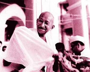 Gandhi lives on