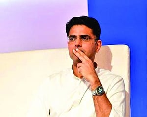 Gandhis pilot Sachin home