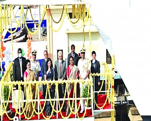 GSL launches patrol vessel for Indian Coast Guard