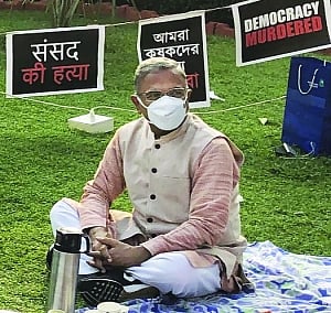 Harivansh observes fast to express anguish over MPs’ unruly behavior