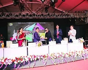 Inaugration of Anugoonj at IP varsity
