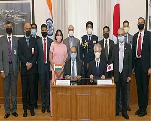 India, Japan ink mutual military logistics agreement