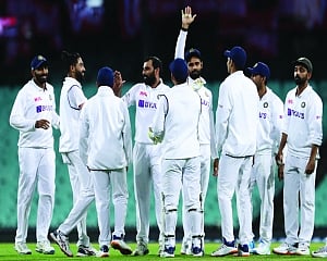 India in pink of form
