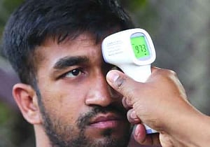 India quarantines self