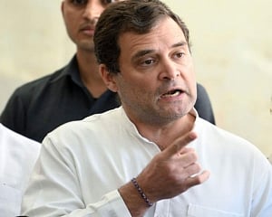 India reeling under 'Modi-made disasters': Rahul