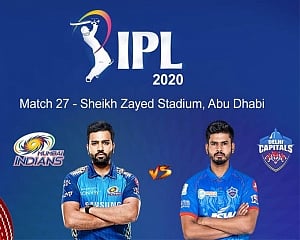 Iyer wins toss, DC opt to bat against Mumbai Indians