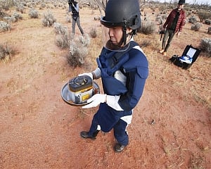 Japan capsule with asteroid samples retrieved in Australia